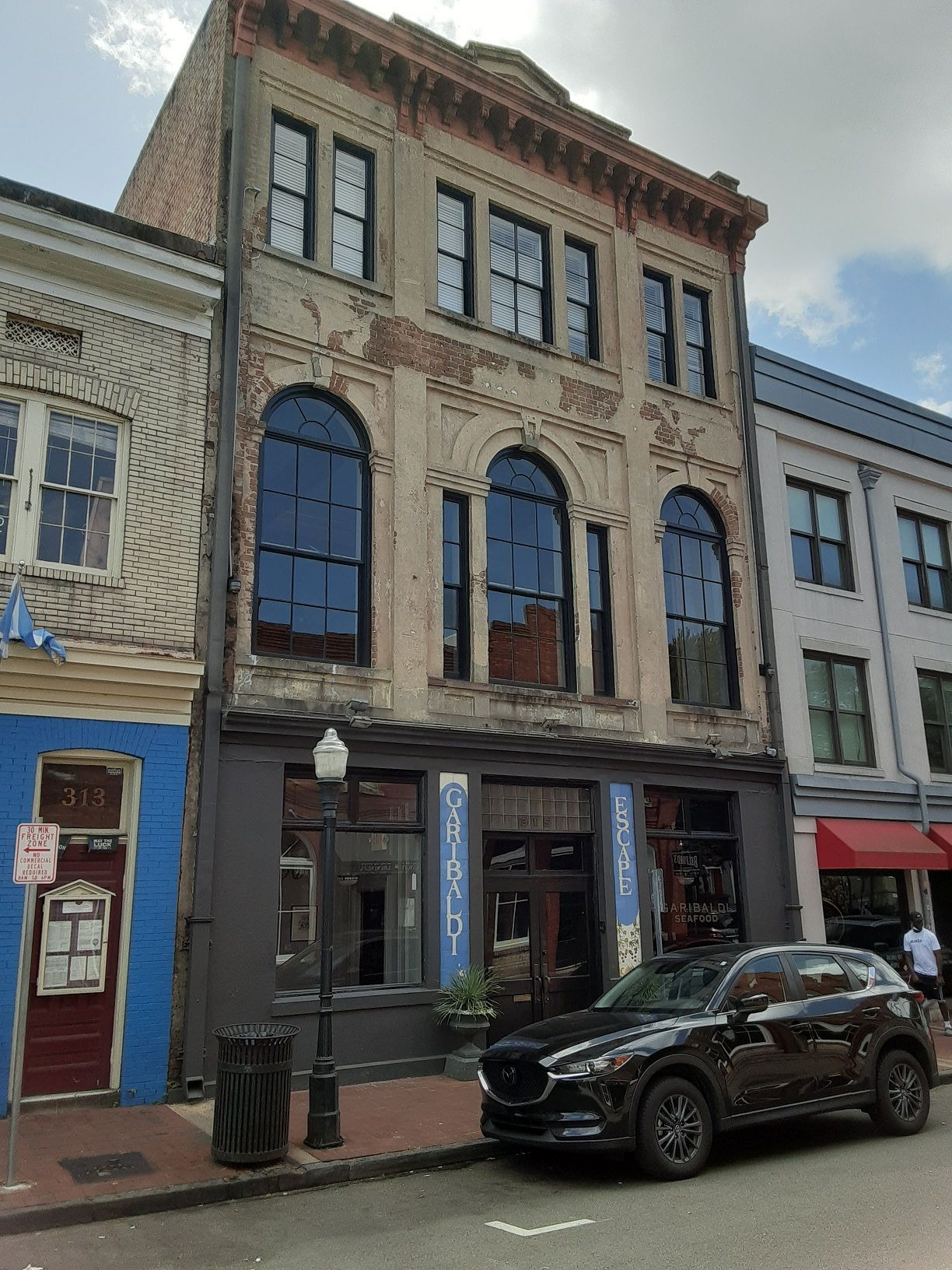 315 W. Congress St., the former Germania Fire Company building (built 1871), home of Garibaldi (photo 2021)