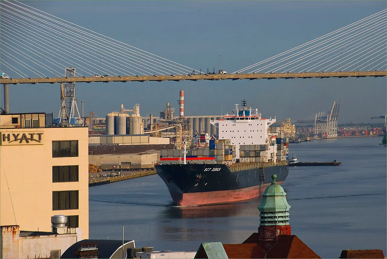 Talmadge Memorial Bridge, photo 2